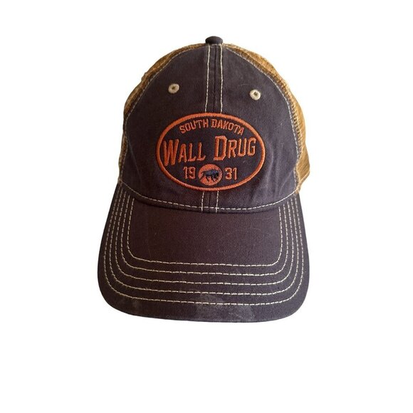 Vintage Graphix 360 Wall Drug South Dakota Trucker Hat Mesh Back - Picture 1 of 7